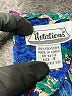 Notations 100% Polyester Blue Short Sleeve Blouse Size 4 - photo 7