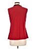 Liz McCoy Red Sleeveless Blouse Size L - photo 2