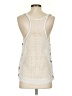 Unbranded Ivory White Sleeveless Top Size S (estimated) - photo 2