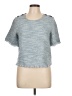 Zara TRF Blue Short Sleeve Top Size L - photo 1