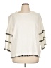 Cynthia Rowley Ivory 3/4 Sleeve Top Size 1X - photo 1
