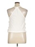 Tiny 100% Rayon Ivory White Sleeveless Blouse Size L - photo 2