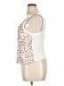 Tiny 100% Rayon Ivory White Sleeveless Blouse Size L - photo 5