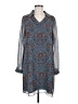CAbi Paisley Blue Casual Dress Size M - photo 1