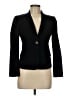 Elie Tahari Black Blue Blazer Size 6 - photo 1