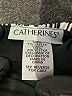 Catherines 100% Polyester Stripes Silver Black Casual Dress Size 3X - photo 4