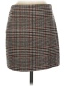 Thakoon Collective Plaid Gray Casual Skirt Size 6 - photo 1