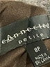 Connected Apparel Black 3/4 Sleeve Top Size 8 (petite) - photo 7