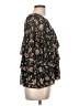 Cupio Black 3/4 Sleeve Blouse Size L - photo 4