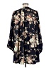On The Road... 100% Polyester Blue Poncho Size Sm - Med - photo 2