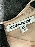 Elizabeth and James 100% Polyester Tan 3/4 Sleeve Blouse Size XS - photo 7