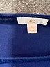 Charming Charlie Blue 3/4 Sleeve Top Size L - photo 7