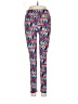 Lularoe Print Blue Red Leggings One size - photo 1
