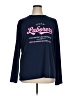 Bayside 100% Polyester Blue Long Sleeve T-Shirt Size XL - photo 1