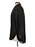 H&M 100% Polyester Black Long Sleeve Blouse Size 10 - photo 5