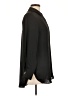 H&M 100% Polyester Black Long Sleeve Blouse Size 10 - photo 4