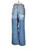 Forever 21 100% Cotton Graphic Blue Jeans Size 28 waist - photo 2