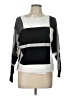 Aaeda Color Block Gray Black Pullover Sweater Size L (estimated) - photo 1