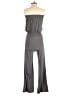 Xhilaration Solid Gray Jumpsuit Size XS - photo 2