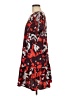 Halogen Print Red Casual Dress Size M (petite) - photo 5