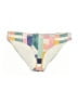 Lulus Graphic Ivory Swimsuit Bottoms Size L - photo 1