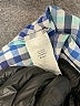 Crewcuts 100% Cotton Checkered-gingham Blue Long Sleeve Button-Down Shirt Size 8 - photo 4