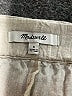 Madewell 100% Linen Ivory Shorts Size S - photo 3