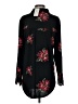 Assorted Brands Floral Black Long Sleeve Blouse Size S - photo 2