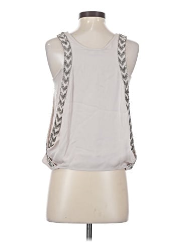 Parker Sleeveless Silk Top (view 2)