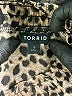 Torrid 100% Polyester Animal Print Brown Long Sleeve Blouse Size 1X Plus (1) - photo 7
