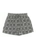 Solid & Striped 100% Polyester Print Gray Black Shorts Size S - photo 1