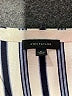 Ann Taylor Stripes Ivory Long Sleeve Blouse Size XL - photo 7