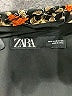Zara 100% Polyester Print Orange Jacket Size S - photo 6