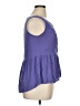 Michel Studio 100% Viscose Purple Sleeveless Blouse Size 14 - photo 4