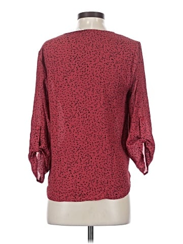 All in Favor 3/4 Sleeve Blouse (view 2)