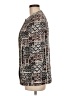 Zara Basic Print Gray Coat Size M - photo 5