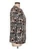Zara Basic Print Gray Coat Size M - photo 4