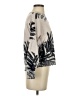 Nic + Zoe 100% Cotton Tropical Silver Pullover Sweater Size P (petite) - photo 4