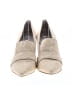 Jeffrey Campbell Tweed Ivory Gold Heels Size 7 - photo 2