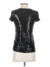 Max Studio Black Short Sleeve Top Size S - photo 2