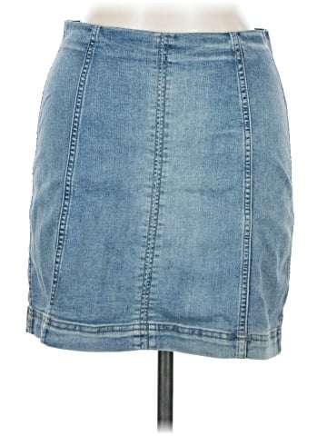 Free People Denim Skirt (view 1)