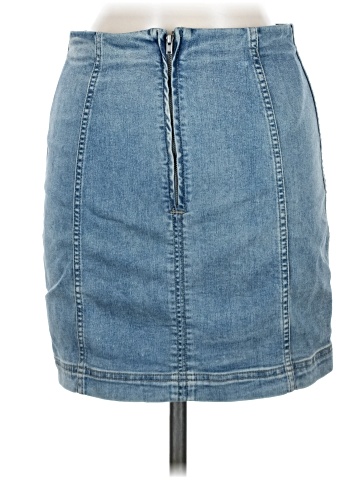 Free People Denim Skirt (view 2)