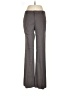 Theory Gray Tan Linen Pants Size 6 - photo 1