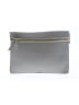 Indin Hick 100% Leather Gray Ivory Leather Clutch One size - photo 2