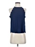 Mine Blue Sleeveless Blouse Size S - photo 1