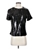 Sanctuary Black Short Sleeve Top Size S - photo 1