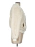 Love Tree 100% Polyester Ivory Faux Fur Jacket Size L - photo 4