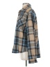 Shein Plaid Blue Fleece Size S - photo 5