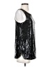 Fashion 100% Polyester Black Sleeveless Top Size S - photo 4