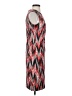 Calvin Klein Chevron-herringbone Red Cocktail Dress Size 4 - photo 4